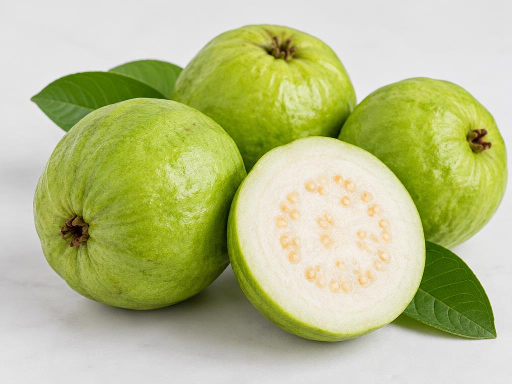 Fresh Indian guavas