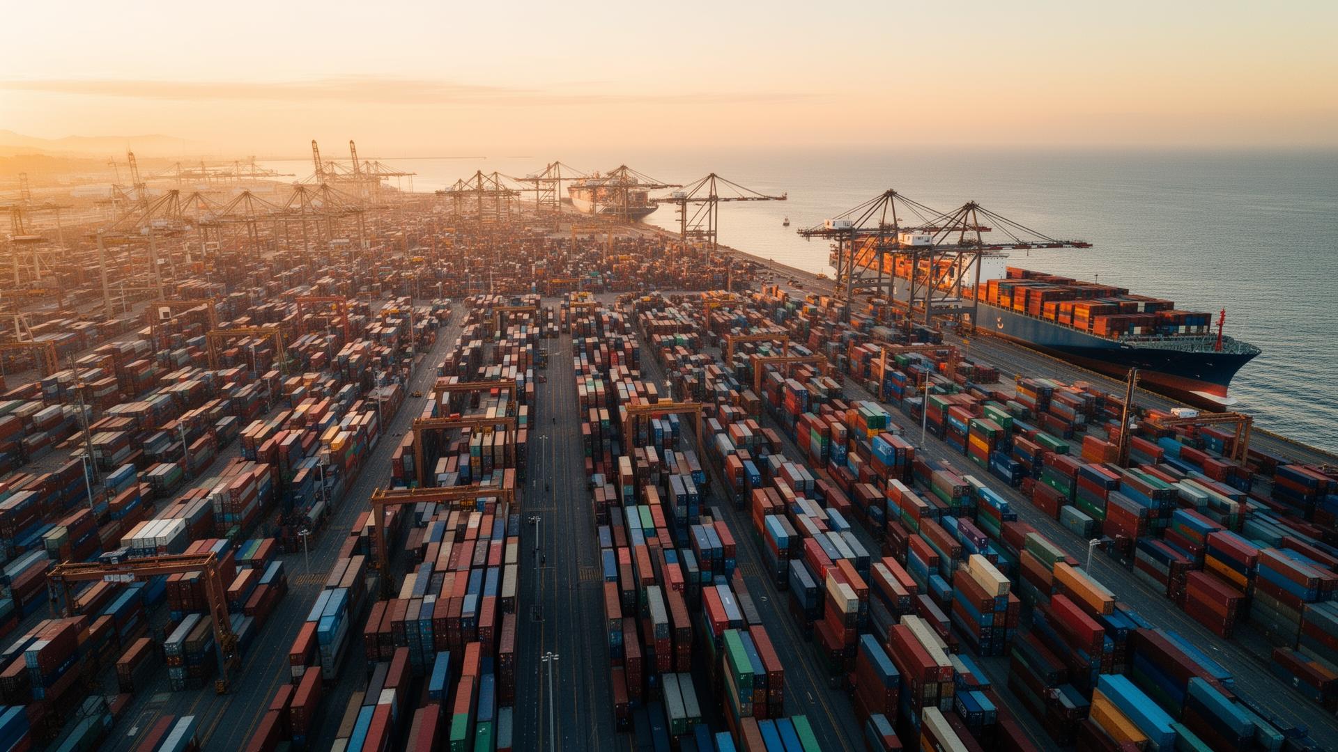 International container terminal — global trade gateway